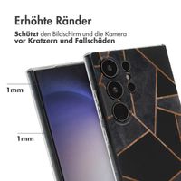 imoshion Design Hülle Samsung Galaxy S24 Ultra - Black Graphic