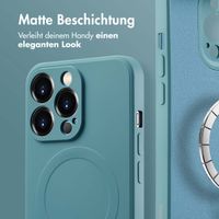 imoshion Color Back Cover mit MagSafe Apple iPhone 14 Pro - Smoke Green