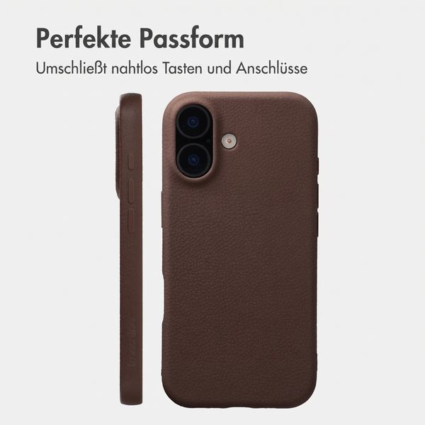 imoshion Texture Backcover Apple iPhone 17 - Dunkelbraun