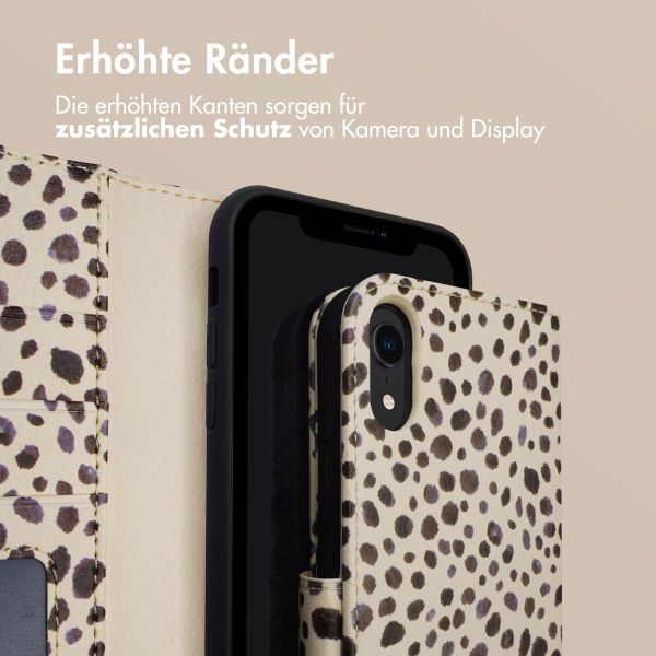 imoshion Design Klapphülle Apple iPhone Xr - Black And White Dots