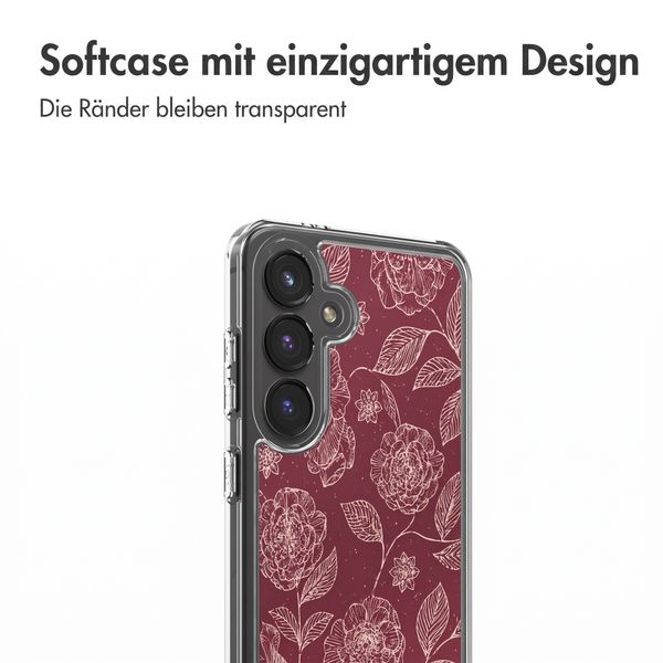 imoshion Design Hülle Samsung Galaxy S24 - Deep Rose
