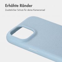imoshion Texture Backcover Apple iPhone 15 - Hellblau