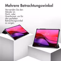 imoshion Trifold Klapphülle Lenovo Yoga Tab Plus (2025) - Schwarz