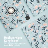 imoshion 360° drehbare Design Klapphülle iPad Air 13 Zoll (2025) M3 / (2024) M2 - Flowers