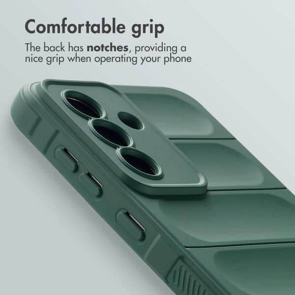 imoshion EasyGrip Backcover Samsung Galaxy A36 / A56 - Dunkelgrün