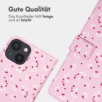 imoshion Design Klapphülle Apple iPhone 13 - Blush Berries