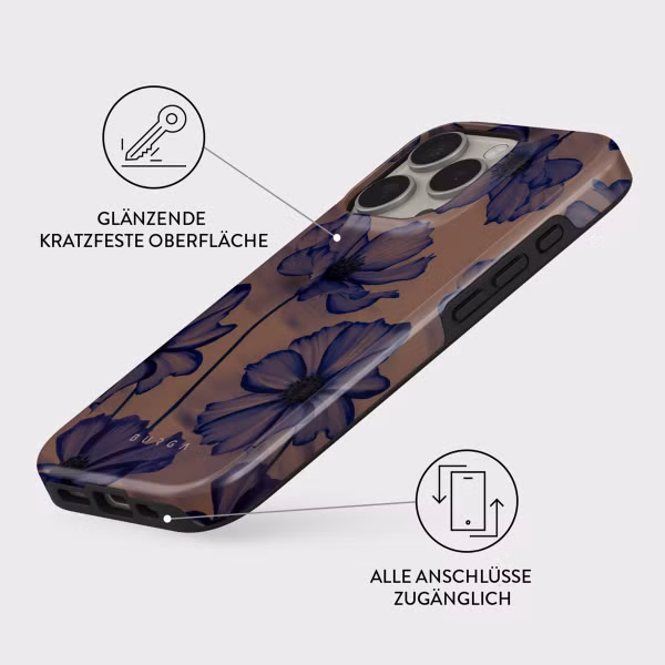 Burga Tough Back Cover MagSafe Apple iPhone 16 Pro - Velvet Night