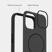 imoshion Color Backcover mit Thin MagSafe Ring Apple iPhone 14 / 13 - Schwarz