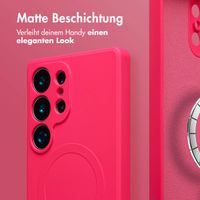imoshion Color Back Cover mit MagSafe Samsung Galaxy S25 Ultra - Neon Pink