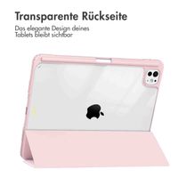 imoshion Trifold Hardcase Klapphülle Apple iPad Pro 13 (2024) M4 - Rosa