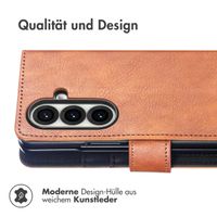 imoshion Luxuriöse Klapphülle Samsung Galaxy Fold 7 - Braun