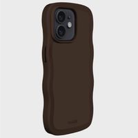 Holdit Wavy Case Apple iPhone 12 (Pro) - Chocolate