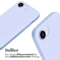 imoshion Silikonhülle mit Band iPhone 16e - Violett