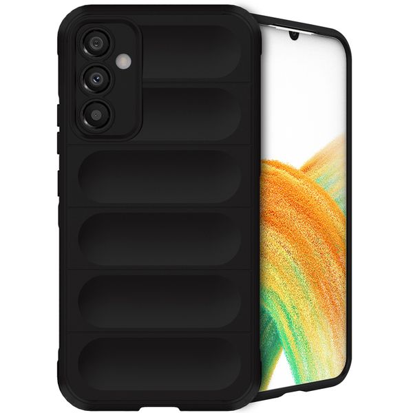 imoshion EasyGrip Back Cover für das Samsung Galaxy A34 (5G) - Schwarz