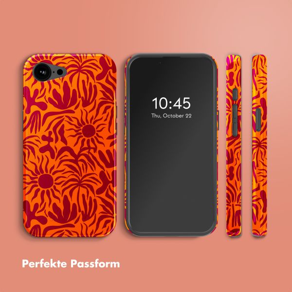 Selencia Vivid Rückabdeckung mit MagSafe Apple iPhone 16e - Tropical Vibes Apricot
