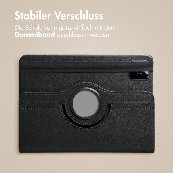 imoshion 360° drehbare Klapphülle Xiaomi Pad 8 / 8 Pro - Schwarz