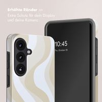 Selencia Vivid Rückabdeckung mit MagSafe Samsung Galaxy S26 FE - Desert Waves Beige