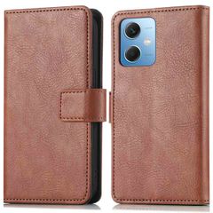 imoshion Luxuriöse Klapphülle Xiaomi Redmi Note 12 - Braun