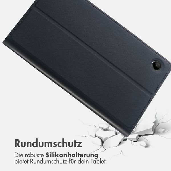 Accezz Classic Klapphülle Samsung Galaxy Tab A11 Plus - Schwarz