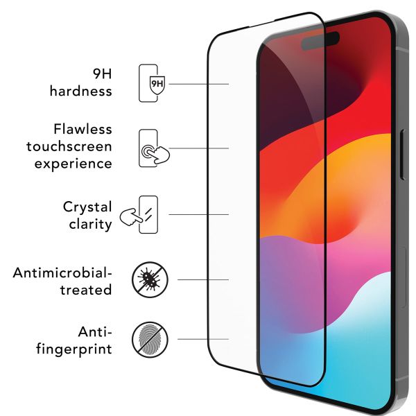 dbramante1928 Eco Shield Screenprotector - Nachhaltige Displayschutzfolie für das iPhone 15 Plus