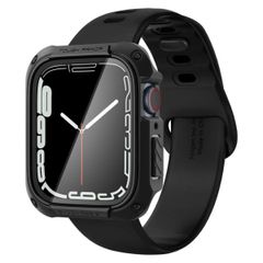 Spigen Tough Armor™ Case für die Apple Watch Series 7/8/9 - 45 mm - Schwarz