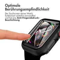 imoshion Full Cover Hard Case für Apple Watch Series 4 / 5 / 6 / SE - 44 mm - Schwarz