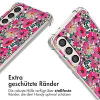 imoshion Design Hülle mit Band Samsung Galaxy S23 - Flower Water