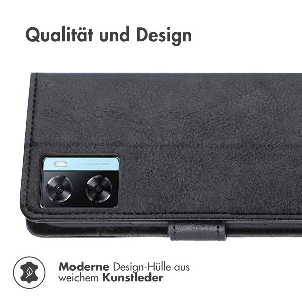imoshion Luxuriöse Klapphülle Oppo A57(s) - Schwarz