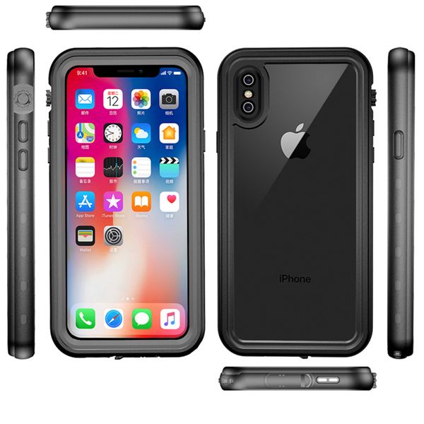 Redpepper Dot Plus Waterproof Case Schwarz für das Apple iPhone Xs / X