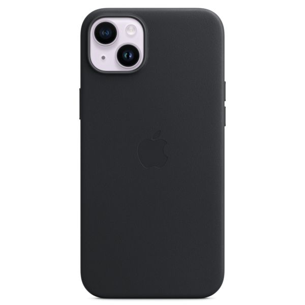 Apple Leder-Case MagSafe für das Apple iPhone 14 Plus - Midnight