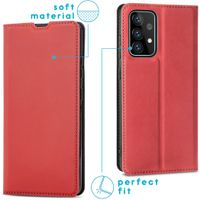 imoshion Slim Folio Klapphülle Samsung Galaxy A52(s) (5G/4G) - Rot