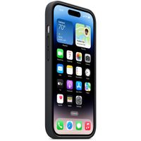 Apple Leder-Case MagSafe für das Apple iPhone 14 Pro - Midnight