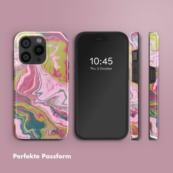 Selencia Vivid Rückabdeckung mit MagSafe Apple iPhone 15 Pro - Marble Pink