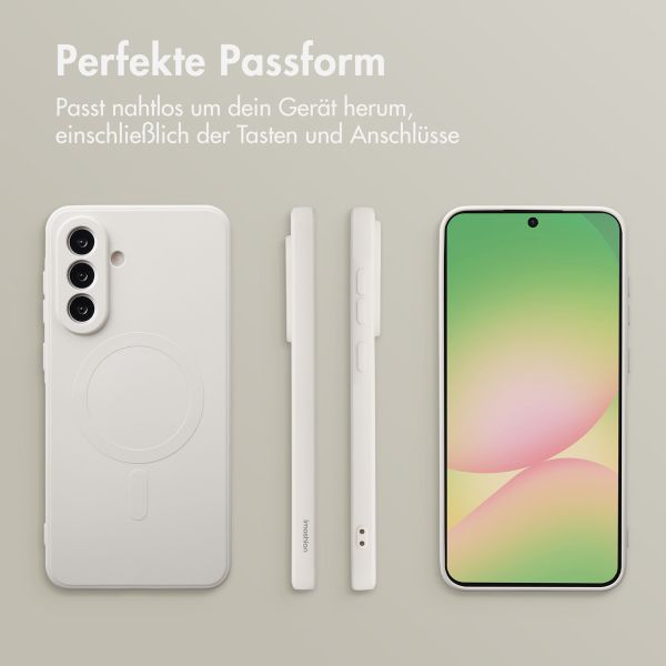 imoshion Color Back Cover mit MagSafe Samsung Galaxy A56 - Beige