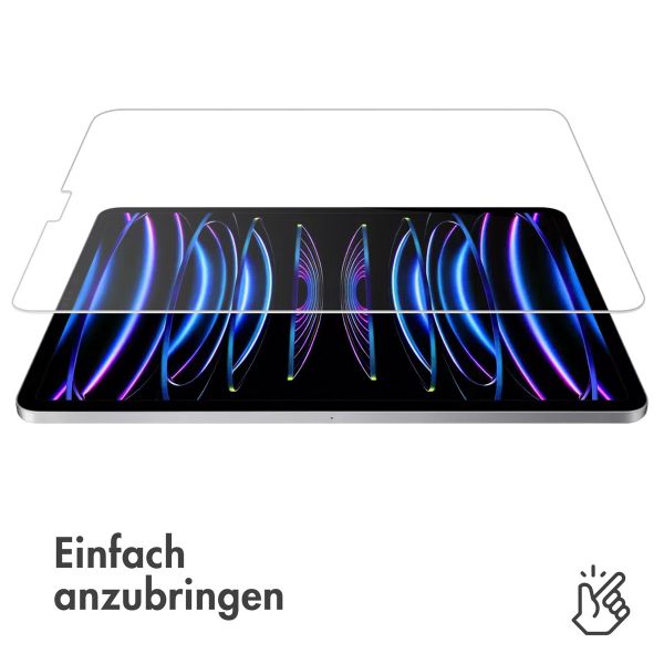 imoshion Displayschutz aus gehärtetem Glas für das iPad Pro 12.9 (2018-2022) - Transparant