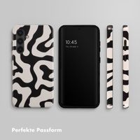 Selencia Vivid Back Cover Samsung Galaxy S24 Plus - Art Wave Black