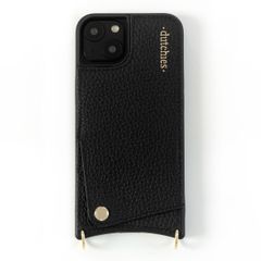 Dutchies Back Cover mit Kartenfach Apple iPhone 13 - Schwarz