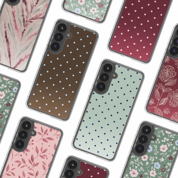 imoshion Design Hülle Samsung Galaxy S25 FE - Polka Dot Bruin