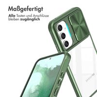 imoshion Back Cover mit Kameraschieber für das Samsung Galaxy A54 (5G) - Dunkelgrün