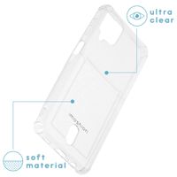 imoshion Soft Case Back Cover mit Kartenfach Samsung Galaxy A12 - Transparent