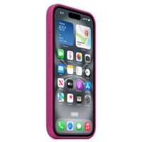 Apple Silikon-Case MagSafe für das iPhone 16 Plus - Fuchsia