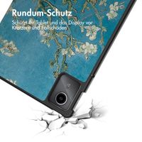 imoshion Design Trifold Klaphülle Lenovo Tab M11 - Green Plant