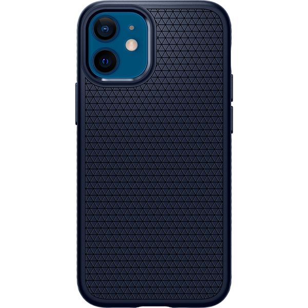 Spigen Liquid Air™ Case für das iPhone 12 Mini - Dunkelblau