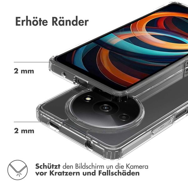 Accezz Xtreme Impact Case Xiaomi Redmi A3 - Transparent
