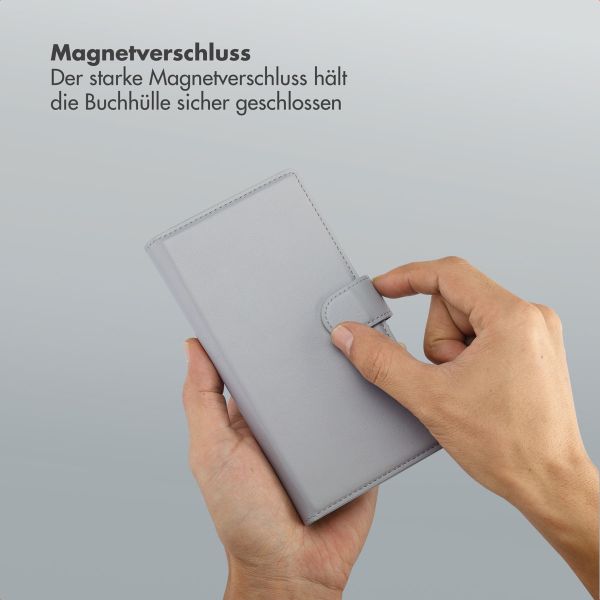 Selencia Olyn Abnehmbare Bookcase mit MagSafe Samsung Galaxy S25 Ultra - Grau