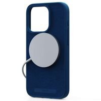 Njorð Collections Wildleder Comfort+ Case MagSafe für das iPhone 15 Pro - Blue