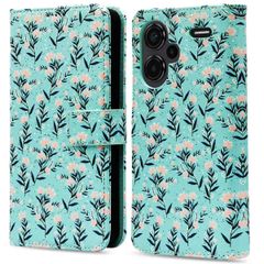 imoshion Design Klapphülle Xiaomi Redmi Note 13 Pro Plus (5G) - Blue Flowers