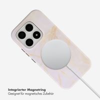 Selencia Vivid Rückabdeckung mit MagSafe Xiaomi 17 - Golden Beige Marble