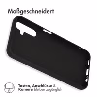 Accezz Color TPU Hülle Samsung Galaxy A14 (5G/4G) - Schwarz