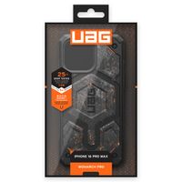 UAG Monarch Pro Backcover Apple iPhone 16 Pro Max - Forged Carbon
